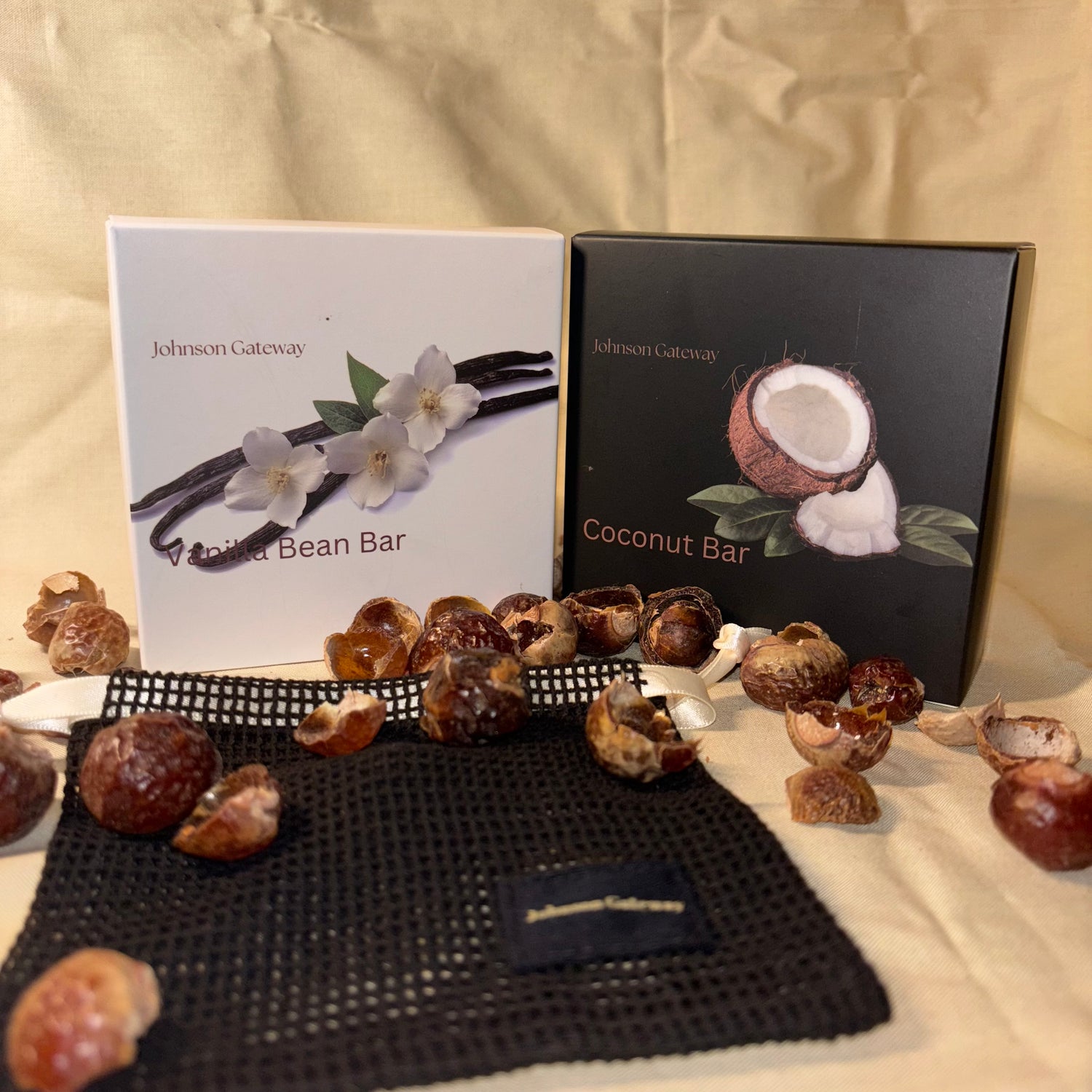 Coconut, Vanilla & Soap Pouch Bundle